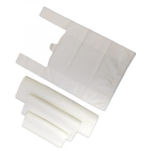 Compostable T shirt bag